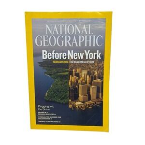 National Geographic Magazine September 2009 Before New York, Somalia, Orchids